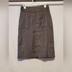 Halogen Charcoal Gray Skirt Size 6